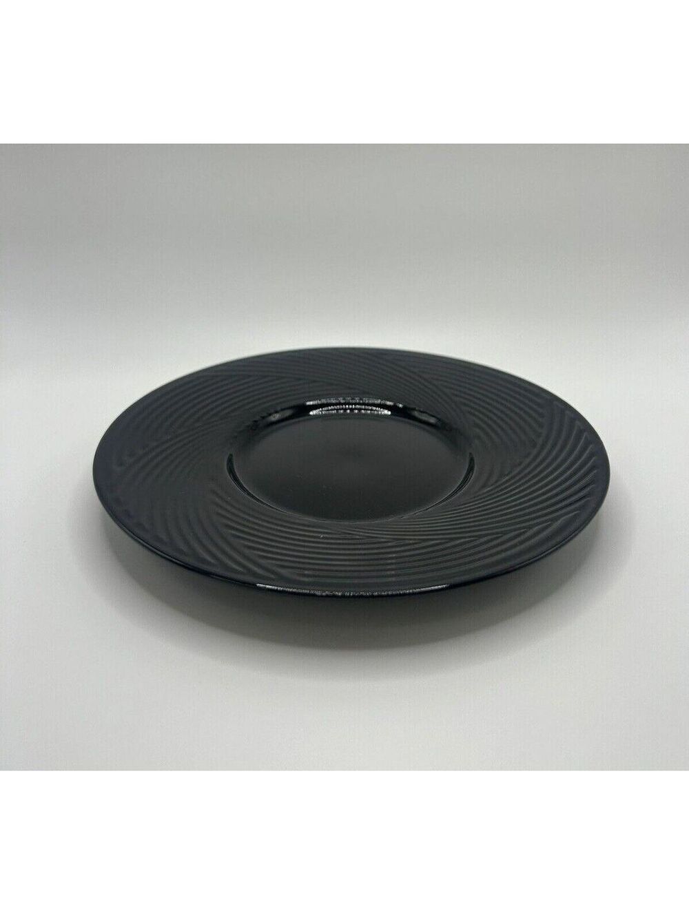 DANSK Midnight Black 3 Plate Place Setting
